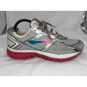BROOKS Ghost 8 Women US 9 Silver Mesh Athletic CrossFit Running Trainers